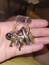 Weight Watchers 10 Pound Keychain Keyring With 13 Rose Gold picture