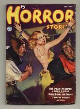 Horror Stories Pulp Feb 1937 Vol. 5 #1 VG 4.0 picture