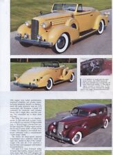 1936 1937 1938 CADILLAC 60 75 80 FLEETWOOD 90 12 page COLOR Article picture