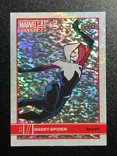 2021-2022 Upper Deck Marvel Annual 🔥 GHOST-SPIDER GWEN SILVER SPARKLE PARALLEL picture