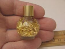 Gold all natural 0.999 pure gold flakes real gold in bottle 5 bottles per winner picture