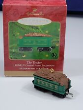 Vintage Train Ornament Hallmark the Tender Lionel General Steam Locomotive picture