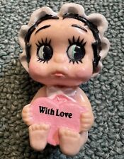 Baby Betty Boop Valentine heart figure With Love 2” picture