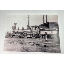 11X14 Print Kansas City, St. Joseph & Council Bluffs RR Train 1888 St Joe MO S6B picture