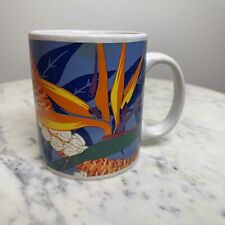 Vintage Hilo Hattie Hawaii Birds of Paradise Coffee Mug 1999 GREAT CONDITION -G1 picture
