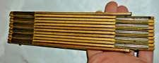 Vintage Lufkin Red End Folding Extension Rule No. X46 F picture