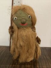 Vintage Tomte Tree Troll Doll Figurine~Sweden Folk Art~7” Tall picture