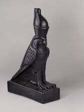 Egyptian Falcon Bird God Horus Statue large heavy stone Made in Egypt picture