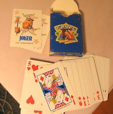  1989 R.J. Reynolds JOE CAMEL Smooth Character PLAYING CARDS - Full Deck -MINT  picture