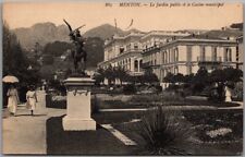 Vintage MENTON, France Postcard 
