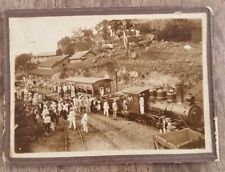 RARE BALDWIN LOCOMOTIVE WORKS SANTIAGO CUBA RAILROAD CABINET 1880s PHOTO  60 picture