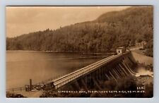 Piscataquis ME-Maine RPPC of Ripogenus Dam Vintage c1910 Postcard picture
