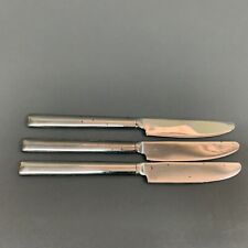 Hampton Silversmiths Park 235 Stainless China New French Solid Knives Lot of 3  picture