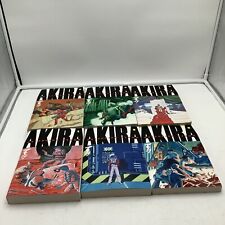 AKIRA Manga Complete Set Vol. 1-6 by Katsuhiro Otomo Graphic Novel picture