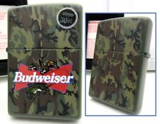 Budweiser Camouflage ZIPPO 2000 MIB Rare picture