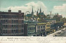 AKRON OH - Main Street Looking South Postcard - udb (pre 1908) picture