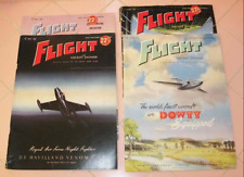 4 Issues Flight Magazine 1954 Aircraft Engineer England De Havilland Venom picture