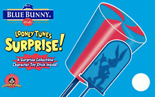 1999 Vintage Looney Tunes Surprise Blue Bunny Ice Cream Truck Sticker 8