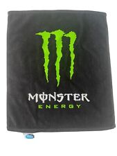 New Monster Energy Drink Logo Black Green Hand Towel 17.5