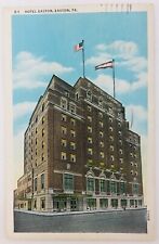 Vintage Easton Pennsylvania PA Hotel Easton Postcard 1936 picture