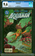AQUAMAN #21 1996 DC CGC 9.6 White Pages Underwater Merman In Coral Reef Cover picture