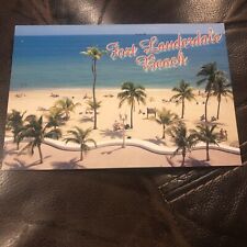 POSTCARD: Fort Lauderdale Beach picture