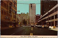 Main St Buffalo NY c70's Downtown Blue Cross Shield Midland Bank AM & A's Store picture