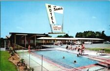 1960'S. THE SANDS MOTEL.ONTARIO, CA. POSTCARD q10 picture