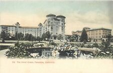 Postcard C-1910 California Pasadena Hotel Green hand colored Cardinell CA24-1343 picture