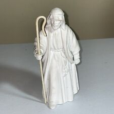 Vtg Avon Nativity Collectibles Shepherd White Porcelain 1983 Signed 6.75” picture