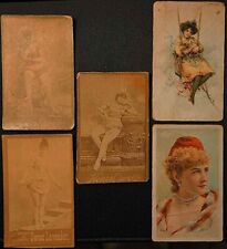 Five Authentic 1890s Tobacco Cards No Reserve picture