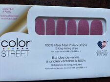 Color Street Nail Polish Strips Czech Me Out Pink picture