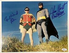1966-68 Adam West Burt Ward Batman Signed LE 11x14 Color Photo (JSA) picture
