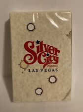 Vintage Silver City Casino Las Vegas, NV Deck of Playing Cards NOS New Sealed picture