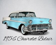 1956 Chevrolet Chevy Belair premium quality photo print 8