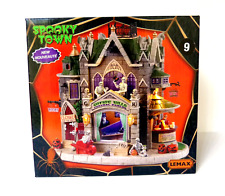 Lemax Spooky Town Gothic Hills Funeral Parlor 2023 NIB picture