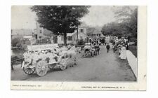 Postcard Coaching Day Parade at Jeffersonville New York Vintage Posted RPPC picture