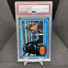 1977 Topps Star Wars Darth Vader The Villainous #7 PSA 6 picture