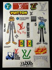 NEW Virgil Abloh Limited Edition LV And Friends Louis Vuitton - 1 Sticker Sheet picture