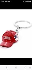 Cute Little MAGA Hat Cap Keychain Key Ring Trump For Men Ladies Or Teens picture