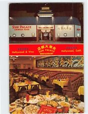Postcard Sun Palace Restaurant Hollywood Los Angeles California USA picture