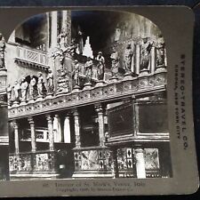 1908, Interior, St. Mark's, Venice, Italy, Rare Stereo-Travel Stereoview SV picture
