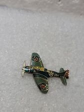 Vintage 2B4 Dauntless Military Aircraft Pin Badge Enamel Lapel Pin Clutch Back picture