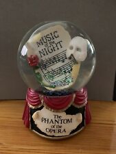 Phantom of The Opera - Music Of The Night SNOW GLOBE- San Francisco Music Box Co picture
