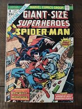 Giant-Size Super-Heroes Spider-Man #1 Great Condition 1st Team Morbius Man-Wolf picture