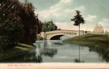 Postcard - Belle Isle, Detroit, Michigan Bridge Undivided Back  1331 picture