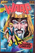 Warp #1 VF 8.0 (First Comics 1983) ~ Origin & 1st App Lord Cumulus ~ Brunner Art picture