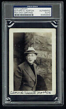 Edward Everett Horton signed autograph 3x4.5 Vintage 1940's Snapshot Photo PSA picture