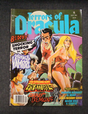 Terrors of Dracula Magazine #2 Adult Fantasy 1981 picture