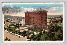 Pittsburgh PA-Pennsylvania, Hotel Schenley Advertisement Vintage c1919 Postcard picture